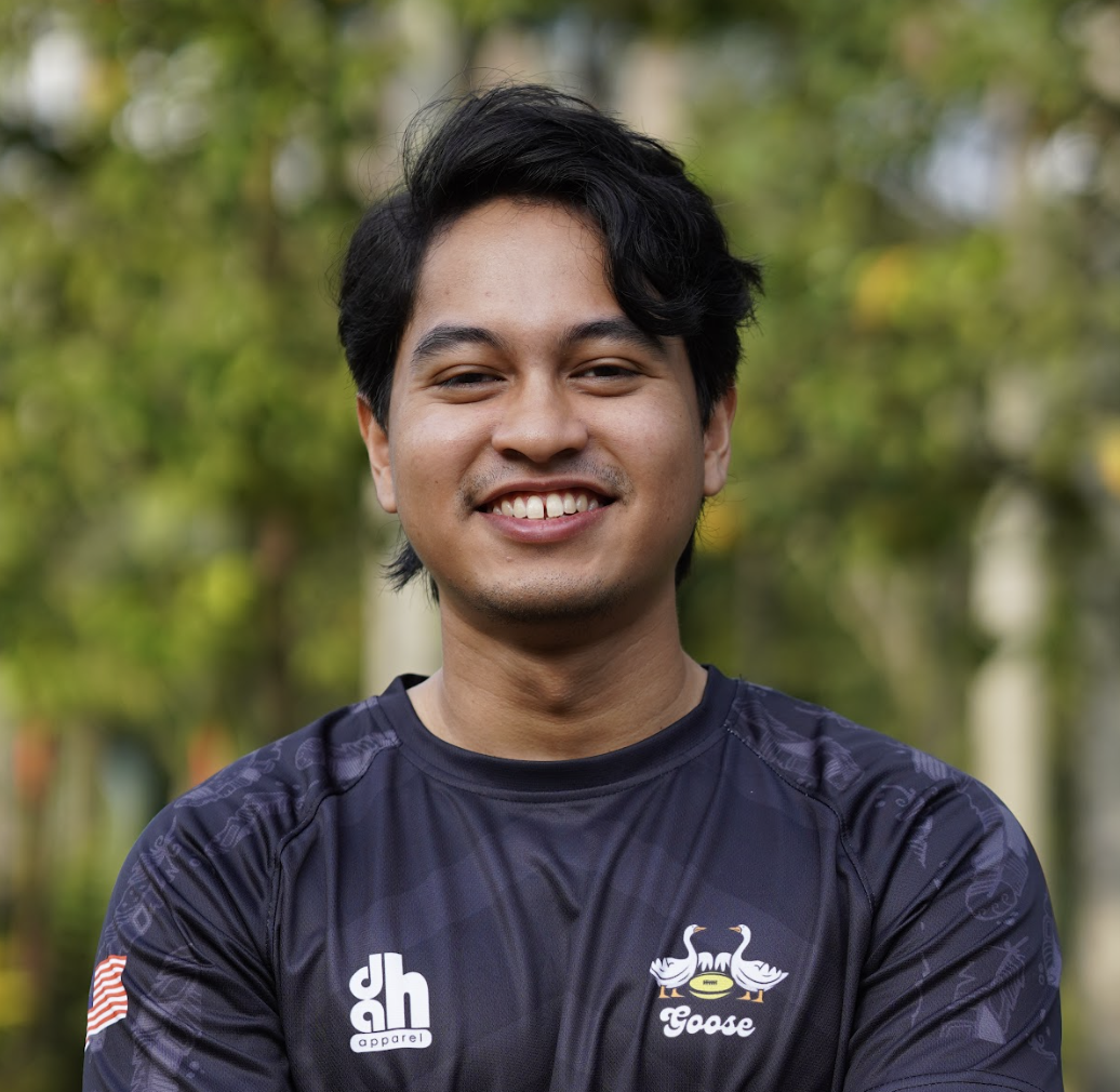 Team member Alif Hakimie